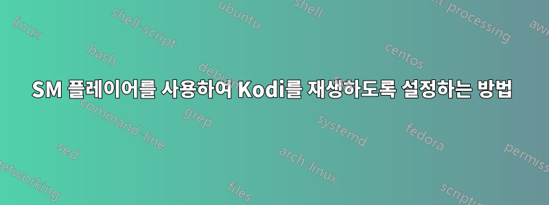 SM 플레이어를 사용하여 Kodi를 재생하도록 설정하는 방법