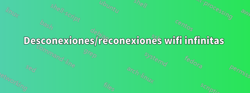 Desconexiones/reconexiones wifi infinitas