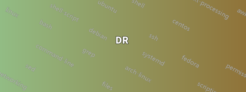 DR