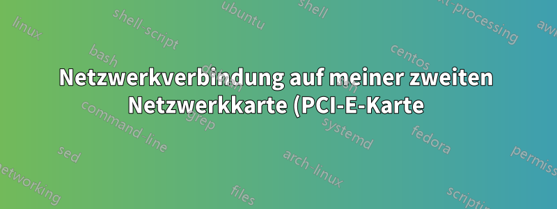Netzwerkverbindung auf meiner zweiten Netzwerkkarte (PCI-E-Karte) nur für meine KVM-VMs mit MacVTap oder Bridge?