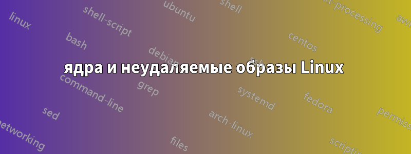 ядра и неудаляемые образы Linux