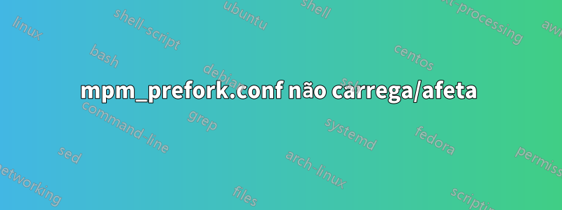 mpm_prefork.conf não carrega/afeta