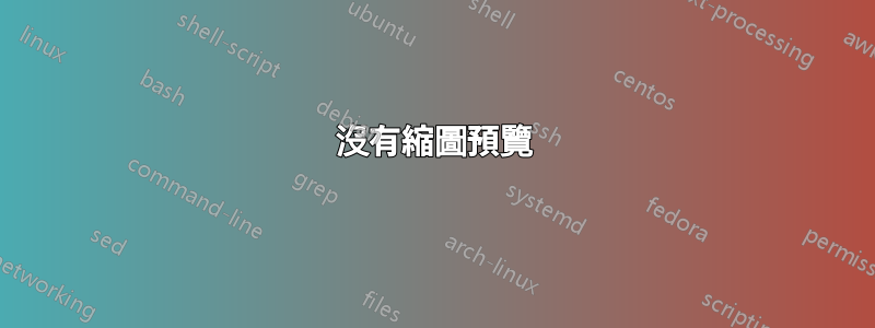 沒有縮圖預覽