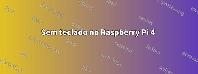 Sem teclado no Raspberry Pi 4