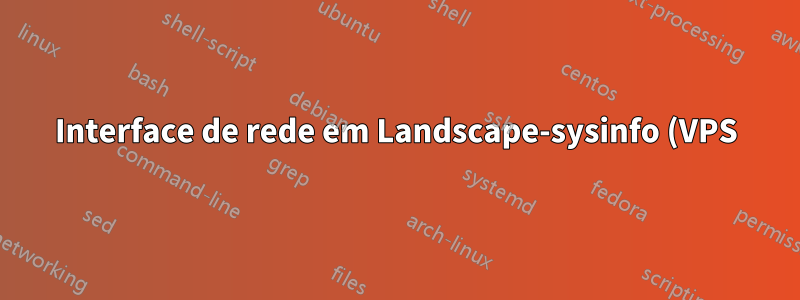 Interface de rede em Landscape-sysinfo (VPS)