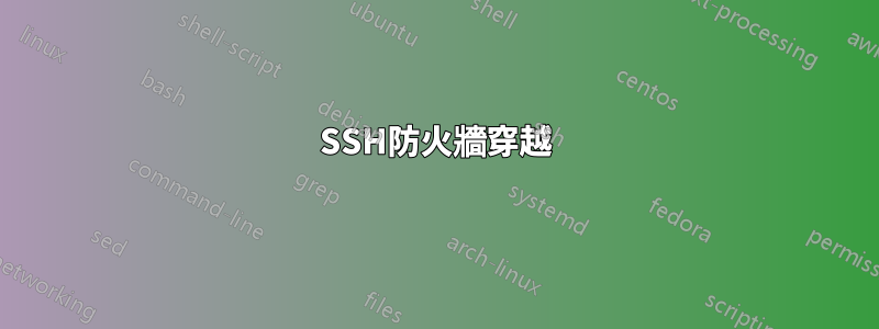 SSH防火牆穿越