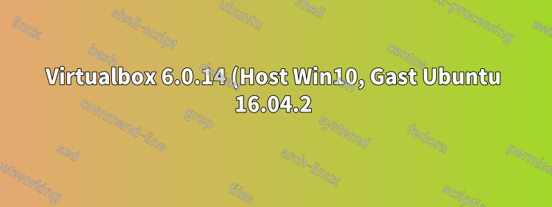 Virtualbox 6.0.14 (Host Win10, Gast Ubuntu 16.04.2) Unity 3D kann nicht aktiviert werden