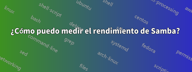 ¿Cómo puedo medir el rendimiento de Samba?