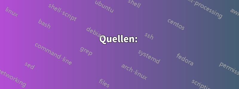 Quellen: