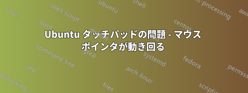 Ubuntu タッチパッドの問題 - マウス ポインタが動き回る