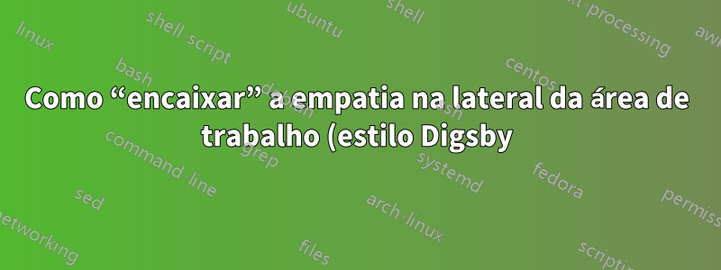 Como “encaixar” a empatia na lateral da área de trabalho (estilo Digsby)