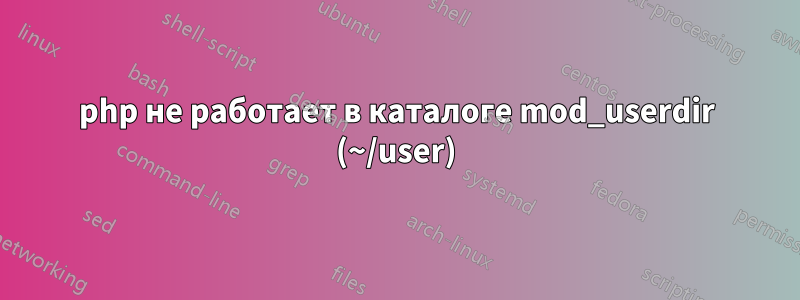 php не работает в каталоге mod_userdir (~/user)