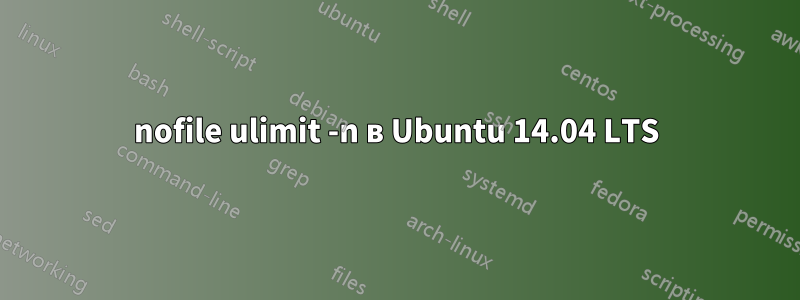 nofile ulimit -n в Ubuntu 14.04 LTS