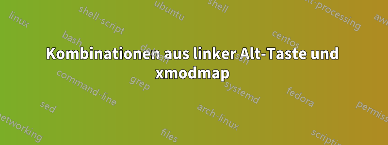 Kombinationen aus linker Alt-Taste und xmodmap