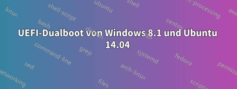 UEFI-Dualboot von Windows 8.1 und Ubuntu 14.04