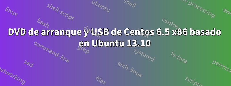 DVD de arranque y USB de Centos 6.5 x86 basado en Ubuntu 13.10