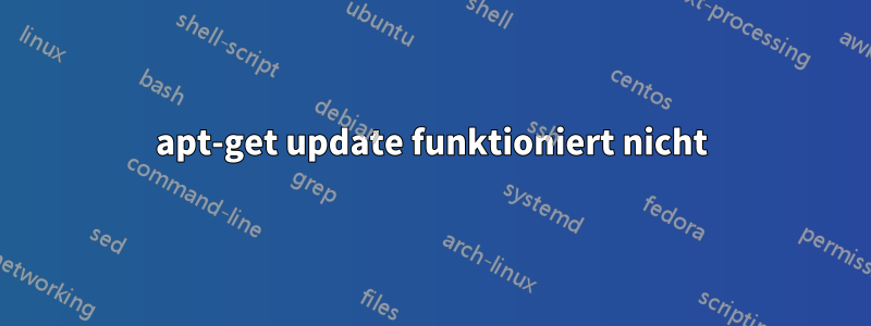 apt-get update funktioniert nicht