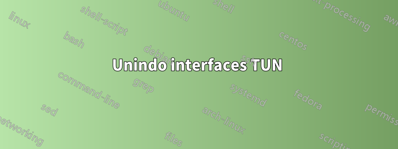 Unindo interfaces TUN