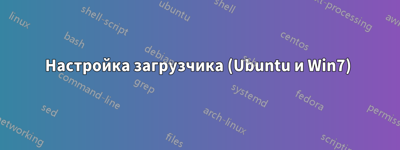 Настройка загрузчика (Ubuntu и Win7)