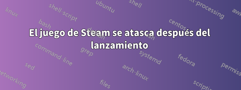 El juego de Steam se atasca después del lanzamiento