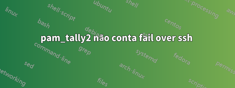 pam_tally2 não conta fail over ssh