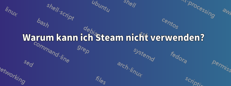 Warum kann ich Steam nicht verwenden? 