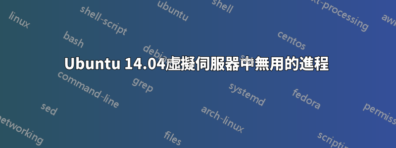 Ubuntu 14.04虛擬伺服器中無用的進程