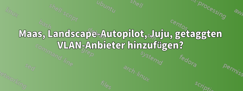 Maas, Landscape-Autopilot, Juju, getaggten VLAN-Anbieter hinzufügen?