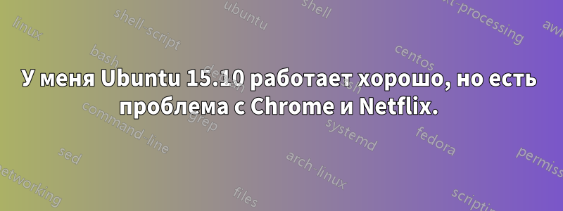 У меня Ubuntu 15.10 работает хорошо, но есть проблема с Chrome и Netflix.