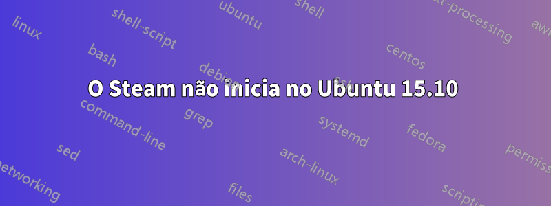 O Steam não inicia no Ubuntu 15.10