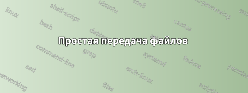 Простая передача файлов