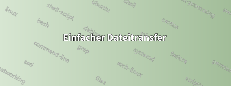 Einfacher Dateitransfer