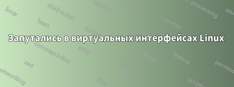 Запутались в виртуальных интерфейсах Linux