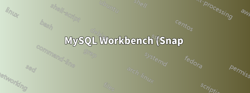 MySQL Workbench (Snap) zeigt beim Importieren von Dateien einen Fehler „Berechtigung verweigert“ an
