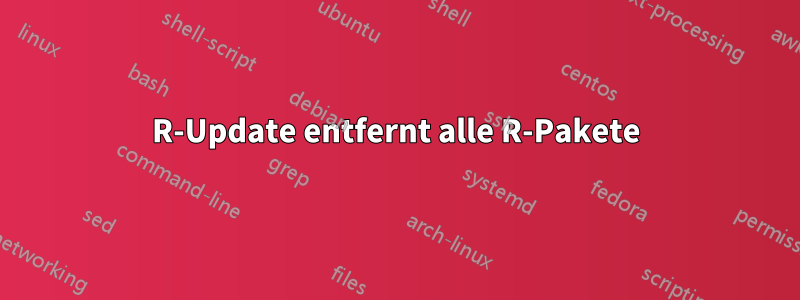 R-Update entfernt alle R-Pakete