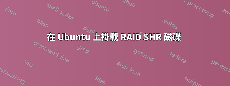 在 Ubuntu 上掛載 RAID SHR 磁碟