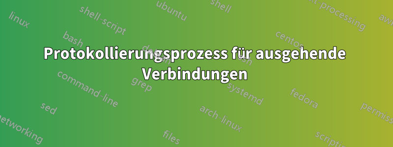 Protokollierungsprozess für ausgehende Verbindungen