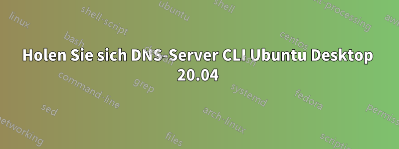 Holen Sie sich DNS-Server CLI Ubuntu Desktop 20.04