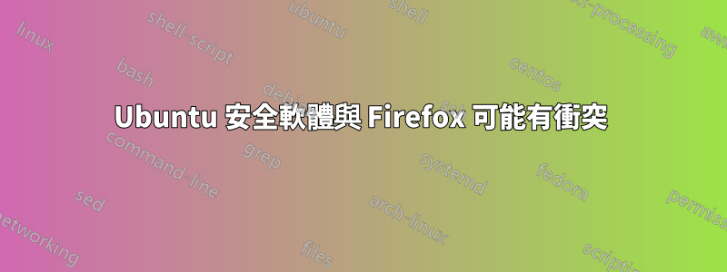 Ubuntu 安全軟體與 Firefox 可能有衝突