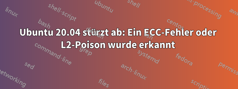 Ubuntu 20.04 stürzt ab: Ein ECC-Fehler oder L2-Poison wurde erkannt