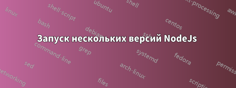 Запуск нескольких версий NodeJs