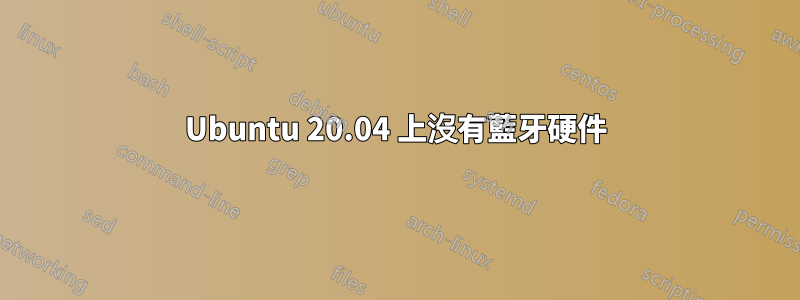 Ubuntu 20.04 上沒有藍牙硬件