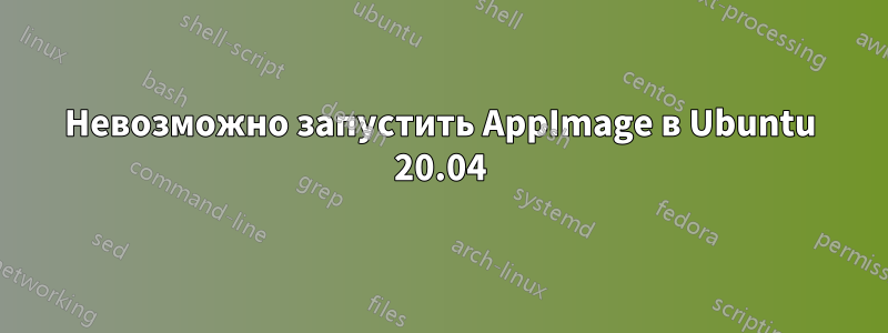 Невозможно запустить AppImage в Ubuntu 20.04