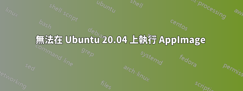 無法在 Ubuntu 20.04 上執行 AppImage