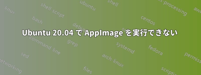 Ubuntu 20.04 で AppImage を実行できない