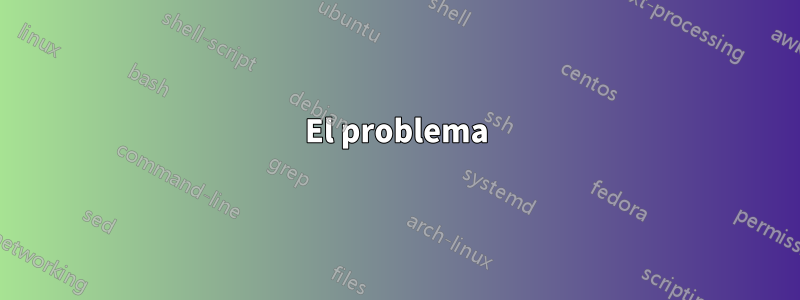 El problema