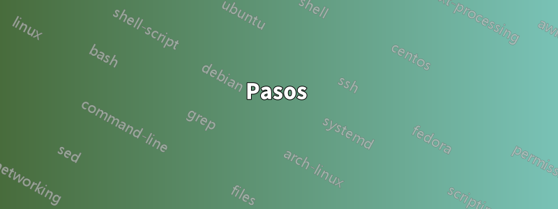 Pasos