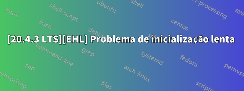 [20.4.3 LTS][EHL] Problema de inicialização lenta