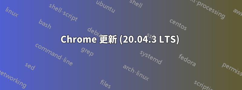 Chrome 更新 (20.04.3 LTS)