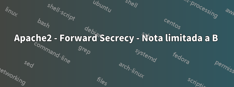 Apache2 - Forward Secrecy - Nota limitada a B